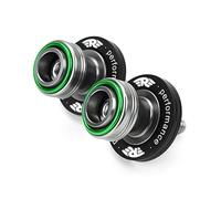 cnc moto TraseroBrazoCarrete Deslizadores oscilant Para Enfield Interceptor 650 INT650 Himalayan 450 Classic 350 500 Tornillo De Soporte Deslizante Para Carretes Basculante(Green-A M10)