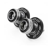 cnc moto TraseroBrazoCarrete Deslizadores oscilant Para Z400 Z500 400 500 SE Accesorios Motocicleta M8, Tornillos Aluminio Basculante Carretes, Deslizadores Y Caballetes(Black-A 400)