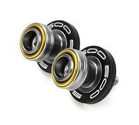 cnc moto TraseroBrazoCarrete Deslizadores oscilant Para Z400 Z500 400 500 SE Accesorios Motocicleta M8, Tornillos Aluminio Basculante Carretes, Deslizadores Y Caballetes(Gold-A 500)