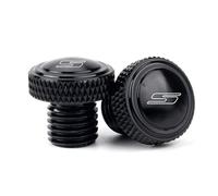 CNC Motorcycle Rearview Mirror Hole Plug Screw Bolts Cover Caps Compatible with Suzuki GSXS 750 GSX-S 750 GSX S750 GSXS 1000 GSXS125 150 950(New-Black)