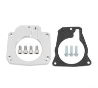 Cnc para T6 Adaptador de cuerpo del acelerador de aluminio para Ls2 Lh6 L92 L76 Ly2 Ly5 Ly6 Lc9 L94 Lz1 permite 3 pernos cuerpo del acelerador en 4 pernos colector de admisión unidad por cable Systems