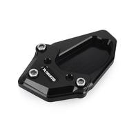 CNC Pata Cabra Aluminio para B&MW R1300GS R 1300 GS R1300 GS ADV GS1300 Adventure 2023 2024 Soporte Lateral para Motocicleta Ampliar Extensión Piezas De Soporte(Black)