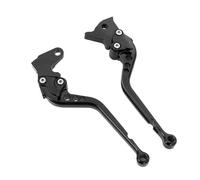 CNC Plegable Maneta Embrague Freno Moto para BMW para F800GS 2008-2015 F800 F 800 GS 800GS CNC Palancas De Embrague Freno Aluminio Ajustables para Motocicleta(Black 177mm)
