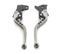 CNC Plegable Maneta Embrague Freno Moto para CB500 R/T/V 1993 1994 1995 1996 1997 CB599 CB600 para Hornet 600 1998-2006 CB 500 599 600 Palanca De Embrague De Freno(147mm Gray)