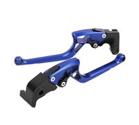 CNC Plegable Maneta Embrague Freno Moto para CBR600RR CBR 600RR 600 RR 2003 2004 2005 2006 Motocicleta Larga 7/8 "22 Mm Palancas De Embrague Freno Ajustables(Blue)