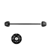 CNC Protector De Eje Rueda Horquilla Delantera Trasera Motocicleta para Yamaha MT09SP MT09 FZ09 SP MT FZ 07 09 2021-2024. Tapa Deslizante Eje Rueda Delantera