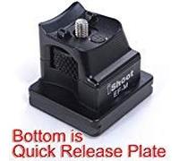 CNC - Repuesto de pie de aluminio mecanizado para Canon EF-EOS M sin espejo, anillo adaptador de lente, función de placa de liberación rápida