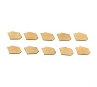 CNC Tool 10pcs ZQMX 3N111E 3mm Grooving Inserts Carburo de Alto Rendimiento