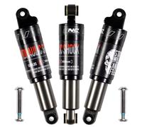 CNCLOL Amortiguador Trasero Bicicleta,Amortiguador Hidráulico 120mm 125mm 150mm 165mm 185mm 190mm 200mm, Suspensión Trasera Bici para Montaña,Scooter,Patinete Electrico,ebike,Eléctrica,190x1000Lbs.