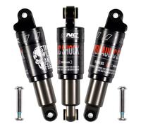 CNCLOL Amortiguador trasero de bicicleta, amortiguador de bicicleta de 165 mm x 1000 libras para bicicleta de montaña/MTB/MTN/Ebike/scooter eléctrico/Dirtbike hidráulico amortiguador de choque.