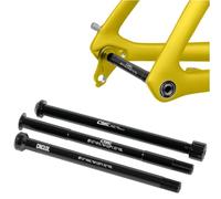 CNCLOL Eje Pasante 12 mm para Horquilla Eje Buje Trasero,Adaptador Eje Pasante Rodillo Rueda 12mm x 123/142/162/168/171/175/177/181mm,Paso de Rosca:1.5 mm,para MTB/Bicicleta Carretera/ebike.L=177mm