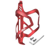 CNCLOL Portabidones de Bicicleta,Soporte Agua Bicicleta,Portabidon Mtb-Aluminio Soporte Botella,Ultraligeros Portabotellas bici para Carreteras,Montaña,Niños Porta bidón,negro/rojo/azul/naranja/morado