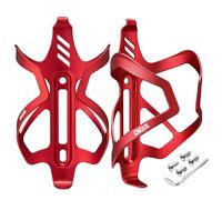 CNCLOL Portabidones de Bicicleta,Soporte Agua Bicicleta,Portabidon Mtb-Aluminio Soporte Botella,Ultraligeros Portabotellas bici para Carreteras,Montaña,Niños Porta bidón,negro/rojo/azul/naranja/morado