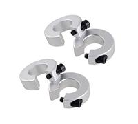 CNCMANS 4 anillos de seguridad para riel lineal SBR16, anillo de seguridad, aislamiento de material de aluminio para riel de guía lineal con 16 mm de diámetro