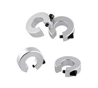 CNCMANS 4 anillos de seguridad para riel lineal SBR20, anillo de seguridad, aislamiento de material de aluminio para riel de guía lineal con 20 mm de diámetro