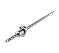 CNCMANS SFU1604 Husillo de bolas de 1000mm, tornillo roscado con tuerca de bola y extremo mecanizado, libre de juego para equipos automatizados (diámetro 16mm, paso del husillo 4mm)