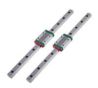 CNCYEAH 2 unidades MGN12H 300 mm guía lineal en miniatura con bloques deslizantes MGN12H rodamientos lineales, bloque de guía lineal para dispositivos automáticos, instrumentos de medición de