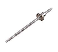 CNCYEAH SFU1204 - Husillo de bola (450 mm, acero inoxidable, tornillo de bola, sin soportes laterales para impresora CNC 3D Z Axis plateado)