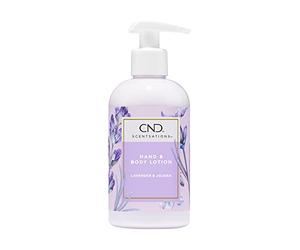 CND Scentsations, Loción para Manos y Cuerpo, Lavanda y Jojoba, Fórmula Hidratante Profunda, Dermatológicamente Probada, para Todo Tipo de Piel, 243ml