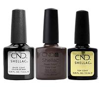 CND Shellac Escombros pintura de color original, más CND CND Shellac base más Top Coat - 7,3 ml, 1er Pack (1 x 22 ml)
