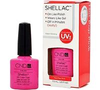 CND Shellac, Gel de manicura y pedicura (Tono Hot Pop Pink) - 7.3 ml.
