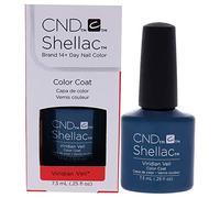 CND Shellac, Gel de manicura y pedicura (Tono Viridian Veil Nightspell) - 7.3 ml.