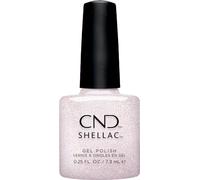 CND Shellac Night Brilliance - Semitransparente oro brillante - n.º 468 - Original CND - Esmalte UV - Diseño de uñas - Gleam & Glow Collection
