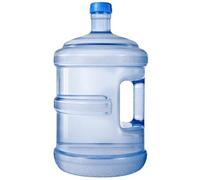 Cndiyald Contenedor de Agua plástico Botella de Agua 5 litros con Tapas de Tornillo y Jarra de Botellas de dispensador de Mango Incorporado para Acampar un Recipiente de 5 litros de