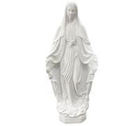 Cndiyald Estatua de la Virgen María, Estatua de la Madre María, de pie de Resina, Bendita Virgen Madre Figurine Estilo 2