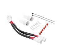 Cndocc35 1 Kit divisor de toma de corriente con cargador USB y empuñaduras de luz auxiliar de metal para Super Tenere XTZ1200 ES 2017-2020