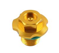 Cndocc35 1 tapón de drenaje de aceite con anillo de goma antideslizante de aluminio dorado para Can Am Ryker 600 900 Rally Edition Sport Ace 2019+