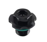 Cndocc35 1 tapón de drenaje de aceite con anillo de goma antideslizante de aluminio negro para Can Am Ryker 600 900 Rally Edition Sport Ace 2019+