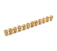 Cndocc35 Kit de surtidor principal del carburador r, repuesto de surtidor principal del carburador para Dellorto PHB/D/E/G/H/L/R PHM PHSB SH1/2 Sha 10-12 Sha 14-15-16 SHB/C UA/MA UB/MB VHB/T