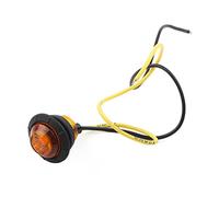 Cndocc35 Luz LED redonda de 3/4'' para luz de posición delantera y trasera para camión SUV, amarill
