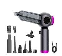 CNDsdrDT aspiradora para Coche, Aspiradora y sopladora 3 en 1 de 16000 Pa, Recargable por USB