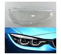 CNHEU Cubierta y protector de lente de faro transparente estilo OEM compatible con BMW Serie 4 M3 M4 F32 F33 F36 F80 2017~2020 - Reemplazo de carcasa de vidrio duradero con protección antirrayas(Right