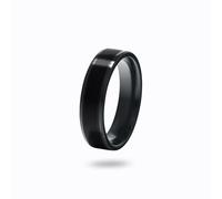 CNICK Anillo de Pago Smart Anillo de Pago NFC Sin Contacto con Tokenización, Diseño Moderno, Compatible con Visa y MasterCard, Llave de Tesla para Modelos 3/Y/S/X/CT (Negro, 9.5)