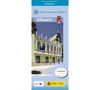 CNIG - Mapa provincial de Albacete, escala 1:200.000, dimensiones 113 x 100 cm