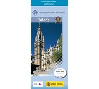 CNIG - Mapa provincial de Toledo, escala 1:200.000, dimensiones 138 x 77 cm (MP200)