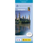CNIG - Mapa provincial de Zaragoza, escala 1:200.000, dimensiones 140 x 105 cm