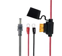 CNImpetus Cable de alimentación de batería de 300 V CC de 18 AWG, color gris para portafusibles Snline Starlink Mini Blade 7.5 A con cable impermeable y 200 cm