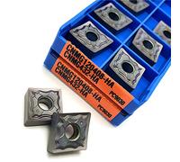 CNMG120404 CNMG120408 HA PC9030 Insertos de carburo Herramienta de torno Herramienta de torneado externo de alta calidad Inserto de torneado de acero inoxidable CNC 10 piezas(CNMG120408 HA PC9030)