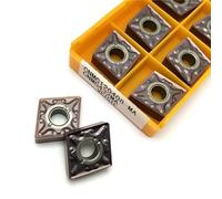 CNMG120404 CNMG120408 MA insertos de carburo de alta calidad herramienta de torneado externo inserto de torneado herramienta de corte de torno CNC(CNMG120408 MA VP15TF)