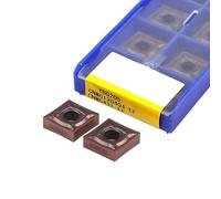 CNMG120404-EF CNMG120408-EF YBG205 - Cuchillas de torneado CNC de alta calidad, para procesamiento de acero inoxidable (CNMG120408-EF YBG205)