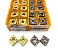 CNMG120404-MA CNMG120408-MA Inserto de carburo Herramienta de torneado externo Inserto de torneado de alta calidad Torno CNC Corte Procesamiento de acero(CNMG120404 MA VP15TF)