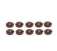 CNMNDE 1/5/10 Piezas Tapa De Válvula PCV, Compatible For E60, E81 E82 E83 E84 E85 E87 E88 E90 E91 E92 E93 X3 X6 Z4 11128645888 Kit de mantenimiento de tapa de culata PCV(10 PCS)