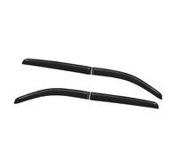 CNMNDE 4 deflectores de lluvia for ventana Ford, Ranger Raptor (2015-2022), doble cabina, parasol, accesorios protección deflectores de viento y lluvia