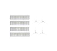 CNMNDE Filtro de Cepillo Lateral, Compatible con aspiradora robótica Rowenta Explorer Serie 60 RR7455 7447 Tefal Cepillo Principal y Filtro