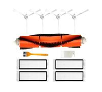 CNMNDE Filtro de Cepillo Lateral, Compatible con Xiaomi, MI Robot Vacuum 1 2 1S/Rockrobo V1 S5 MAX S6 MaxV E25 Main Cepillo Principal y Filtro