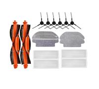 CNMNDE Filtro de Cepillo Lateral, Compatible con Xiaomi, Mi Robot Vacuum-Mop Pro STYTJ02YM 2S 3C Viomi V2 V3 SE Conga 3490 3690 Cepillo Principal y Filtro